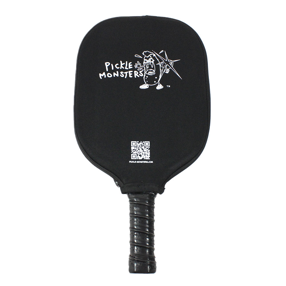 Pickle Monsters Carbon Fiber Pickleball Paddle - Cushioned Comfort Grip