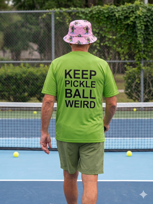Pickle Monsters Performance Tee Shirt - Keep Pickleball Weird
