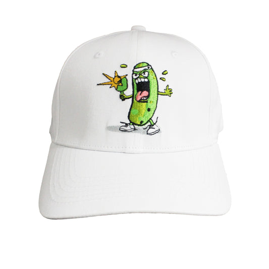 Pickle Monsters Baseball Hat - Adjustable Cap with Embroidered Pickle Monster Design