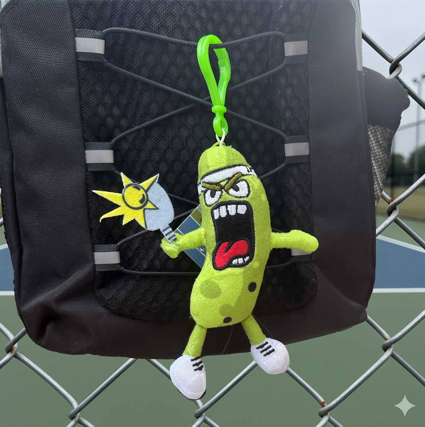 Pickle Monsters -  Keychain - Bag Candy - Pickleball Plushie Doll